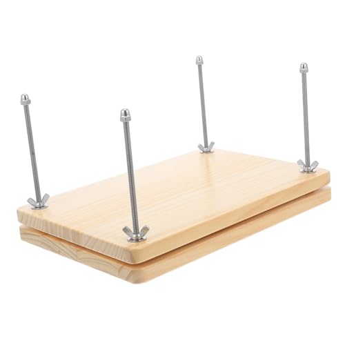Housoutil Buchpresse Buchbindungsmittel Herstellung Material Drücken Sie Und Buchtafel Bindewerkzeug Manuelle Papierpresse Aus Holz Buchbindungswerkzeug Buchzubehör Bücherpresse Beige Metall Housoutil Buchpresse Buchbindungsmittel Herstellung Material Drücken Sie Und Buchtafel Bindewerkzeug Manuelle Papierpresse Aus Holz Buchbindungswerkzeug Buchzubehör Bücherpresse Beige Metall von Housoutil