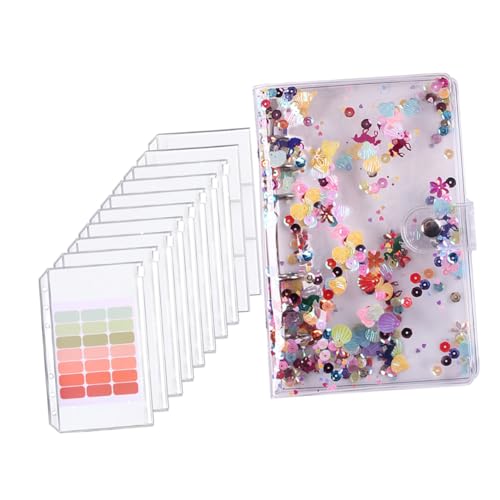 Housoutil Budget Binder mit Bunten PVC Taschen Fächer für Geld und Karten Notizbuch für Haushaltsplanung und Budgetierung für und Zuhause Housoutil Budget Binder mit Bunten PVC Taschen Fächer für Geld und Karten Notizbuch für Haushaltsplanung und Budgetierung für und Zuhause von Housoutil