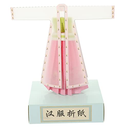Housoutil Chinesisches Kostüm-origami Papier Kunst Und Handwerk Kind Produkt Falten Diy -handwerksbedarf von Housoutil