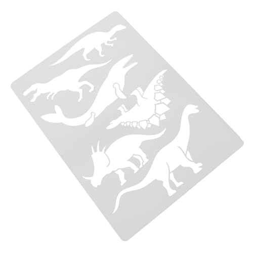 Housoutil DIY Dinosaurier Malvorlagen Schablonen Wiederverwendbare Plastik Schablonen für Bastelarbeiten Handouts und Wanddekorationen für Bastelprojekte Housoutil DIY Dinosaurier Malvorlagen Schablonen Wiederverwendbare Plastik Schablonen für Bastelarbeiten Handouts und Wanddekorationen für Bastelprojekte von Housoutil