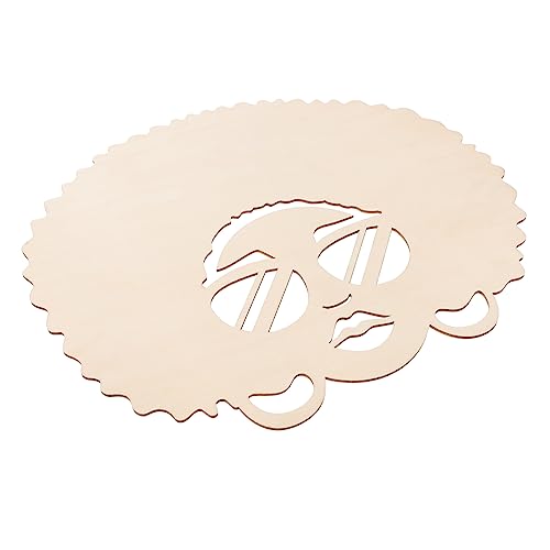 Housoutil DIY Holzscheiben für Bastelprojekte Blanko Holzchips für Graffiti Dekorationen und Geschenkanhänger für Partys und Kindergeburtstage von Housoutil