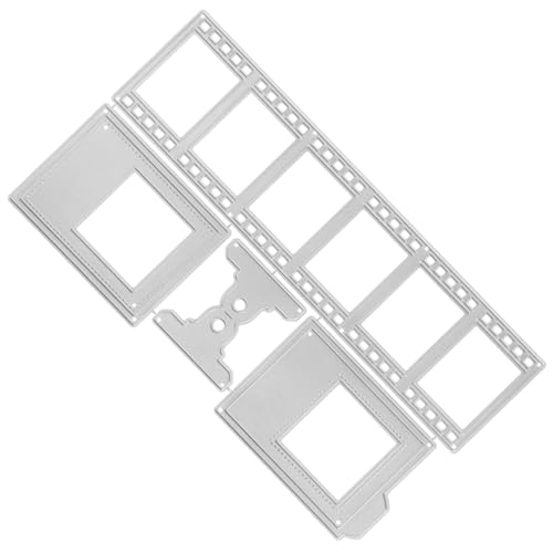 Housoutil DIY Schneidform für Bastelarbeiten Stanzform für Scrapbooking Kartenbasteln und Dekoration Einladungen Fotoalben und Kinderprojekte von Housoutil