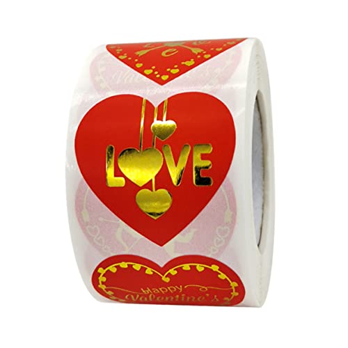 Housoutil DIY Selbstklebende Herzaufkleber Valentinstag Etiketten Rot für und Dekoration von Karten und Scrapbooks Housoutil DIY Selbstklebende Herzaufkleber Valentinstag Etiketten Rot für und Dekoration von Karten und Scrapbooks von Housoutil
