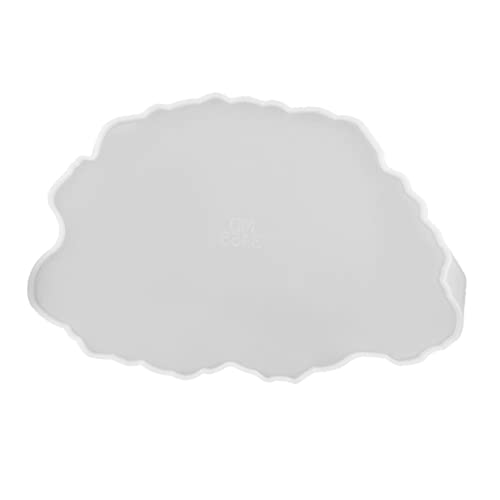 Housoutil DIY Silikonform für Tabletts Unregelmäßige Gießform für Epoxidharz Projekte Leicht zu Reinigen Lagern für Bastelarbeiten und von Housoutil