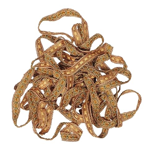 Housoutil Dekoration Band zum Verpacken Mini Schleife Tuch rotes Band zum Nähen slico hochzeitsdekoration die vorhänge tischwäsche tischdeke Gardinenleiste Kleidungsspitze Polyestergarn von Housoutil