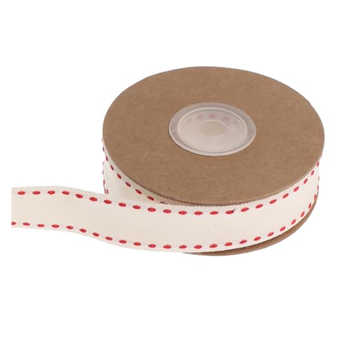 Housoutil Dickes Baumwollband mit Gepunktetem Muster Robustes Geschenkband für Diy Basteln Partydeko Haarschmuck und Kleidung Weiß Vielseitiges Dekorationsband Housoutil Dickes Baumwollband mit Gepunktetem Muster Robustes Geschenkband für Diy Basteln Partydeko Haarschmuck und Kleidung Weiß Vielseitiges Dekorationsband von Housoutil