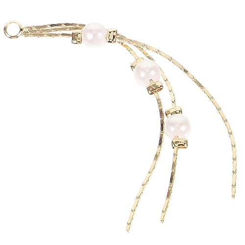 Housoutil Diy Ohrringe Charm Kette Anhänger Vergoldetem Kupfer Perlenkette für Schmuckgestaltungen Geeignet für Kreative Bastelprojekte von Housoutil