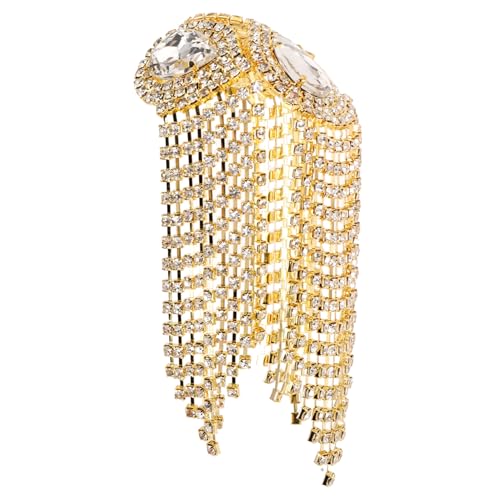 Housoutil Diy Pailletten Applikation mit Quasten Kleidungspatches für Dekoration für Brooches und Accessoires Einfach Anzubringen Goldfarben Erhältlich Housoutil Diy Pailletten Applikation mit Quasten Kleidungspatches für Dekoration für Brooches und Accessoires Einfach Anzubringen Goldfarben Erhältlich von Housoutil