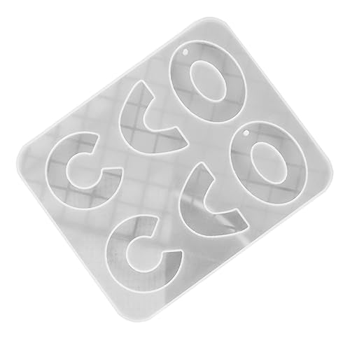 Housoutil Diy Schmuckformen Silikon Gießform für Epoxidharz Kristall Schmuck Anhänger Form für Halskette und Ohrringe Kreative Langlebige Schmuckherstellung Geeignet für Heim und Studio von Housoutil