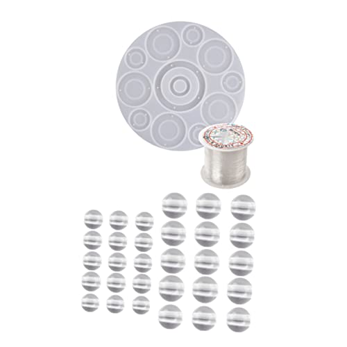 Housoutil Diy Silikonform Set für Windspiel Anhänger Flexible Epoxidharz Gießform Langlebigem Material für Kreative Bastelprojekte Geeignet für Kunsthandwerk und von Housoutil