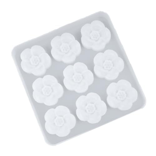 Housoutil Diy Silikonform für Slots Pflaumenblüten Anhänger Epoxidharz Gießform für Home Studio Lebensmittelechtes Material Wiederverwendbar und Hitzebeständig von Housoutil