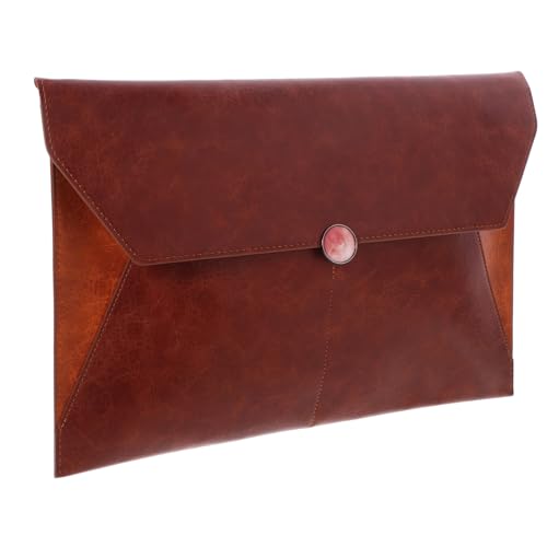 Housoutil Dokumententasche Wasserdichter Organizer mit Druckknopf Tragbarer Datei Ordner für Büro und Zuhause Fächer für Unterlagen und Dokumente Fächer für Optimale Aufbewahrung von Housoutil