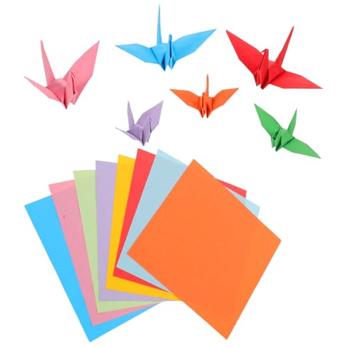 Housoutil Doppelseitiges Origami Papier Bunt Quadratisch Farbenfroh für DIY Bastelprojekte Kunsthandwerk Vielseitig Leicht Kreativ Housoutil Doppelseitiges Origami Papier Bunt Quadratisch Farbenfroh für DIY Bastelprojekte Kunsthandwerk Vielseitig Leicht Kreativ von Housoutil