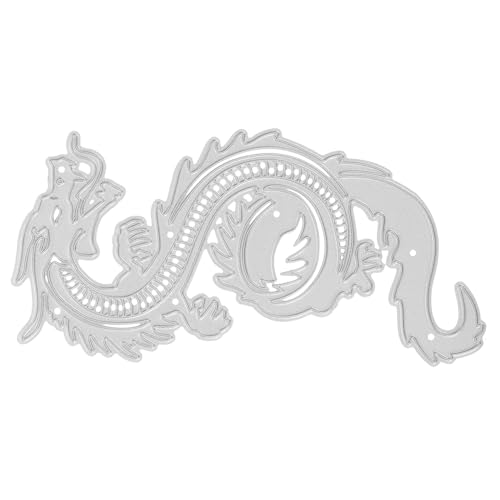 Housoutil Drachen-Schneidmesser-Stanzform Drachen-Schablone Herstellung des Schnittladens Handwerk stirbt Fotorahmen-Stanzformen Drachen-Stanzformen Stahl mit hohem Kohlenstoffgehalt Silver Housoutil Drachen-Schneidmesser-Stanzform Drachen-Schablone Herstellung des Schnittladens Handwerk stirbt Fotorahmen-Stanzformen Drachen-Stanzformen Stahl mit hohem Kohlenstoffgehalt Silver von Housoutil