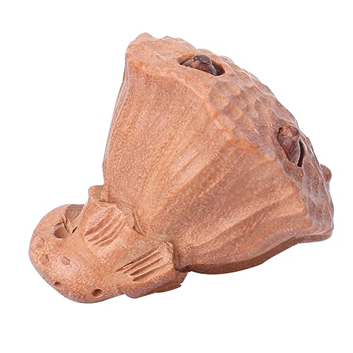 Housoutil Dreidimensionales Handgefertigtes Wood Lotus Seedpod Diy Anhänger Holzcharms für Schmuckherstellung Bastelzubehör für Halskette Armband und Projekte von Housoutil