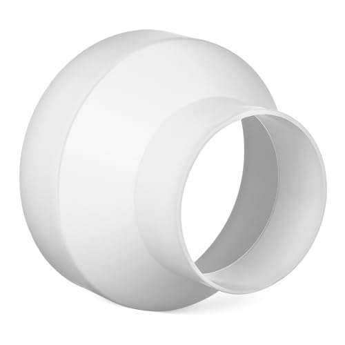 Housoutil Duct Adapter Kunststoff Reduzierstück für Lüftungssysteme Universeller Schlauchverbinder für Klimaanlagen Trockner und Küchenventilatoren Housoutil Duct Adapter Kunststoff Reduzierstück für Lüftungssysteme Universeller Schlauchverbinder für Klimaanlagen Trockner und Küchenventilatoren von Housoutil