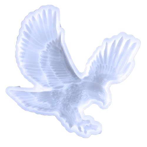 Housoutil Eagle Silikonform für Epoxidharz Flexibles Gießform für Handgemachte Wanddekoration Halbe Adlerform für DIY Projekte Praktische Gießform für Kunsthandwerk und Dekoration Housoutil Eagle Silikonform für Epoxidharz Flexibles Gießform für Handgemachte Wanddekoration Halbe Adlerform für DIY Projekte Praktische Gießform für Kunsthandwerk und Dekoration von Housoutil
