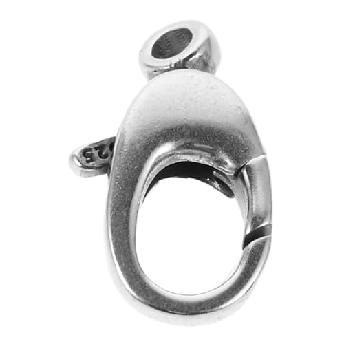 Housoutil Edelstahl Lobster Clasp Schmuckverschluss für DIY Halsketten Armbänder Ohrringe Mini Federbelasteter Karabinerverschluss Langlebig Sicher Einfach zu Montieren Vielseitig für von Housoutil
