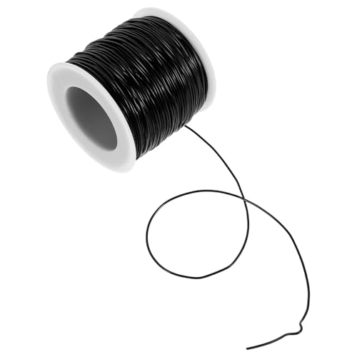 Housoutil Elastische Armband Schnur Schwarz Kristall Stretch Band für DIY Armbänder und Strapazierfähiger Beading Faden Housoutil Elastische Armband Schnur Schwarz Kristall Stretch Band für DIY Armbänder und Strapazierfähiger Beading Faden von Housoutil