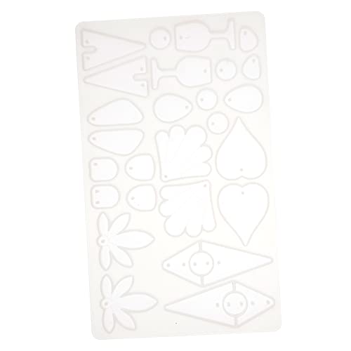 Housoutil Epoxidharz Silikonform Für DIY Schmuck Herz Und Ahornblatt Anhänger Für Ohrringe Halsketten Schlüsselanhänger Und Langlebig Für Bastelprojekte von Housoutil
