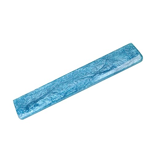 Housoutil Ergonomische Handballenauflage aus Blauem Epoxidharz Komfortable Unterstützung für Computer und Gaming Tastaturen zur Vermeidung von Verletzungen für Angenehmes Arbeiten Housoutil Ergonomische Handballenauflage aus Blauem Epoxidharz Komfortable Unterstützung für Computer und Gaming Tastaturen zur Vermeidung von Verletzungen für Angenehmes Arbeiten von Housoutil