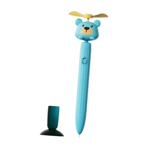 Housoutil Fan-Stift Lüfter Kugelschreiber mit Fächer Neuheit schreiben Fächerstift Schreibstift mit Fächer Mini Cartoon dekorativer Stift Coole Stifte für Teenager Abs Blue Zufällige Farbe Housoutil Fan-Stift Lüfter Kugelschreiber mit Fächer Neuheit schreiben Fächerstift Schreibstift mit Fächer Mini Cartoon dekorativer Stift Coole Stifte für Teenager Abs Blue Zufällige Farbe von Housoutil