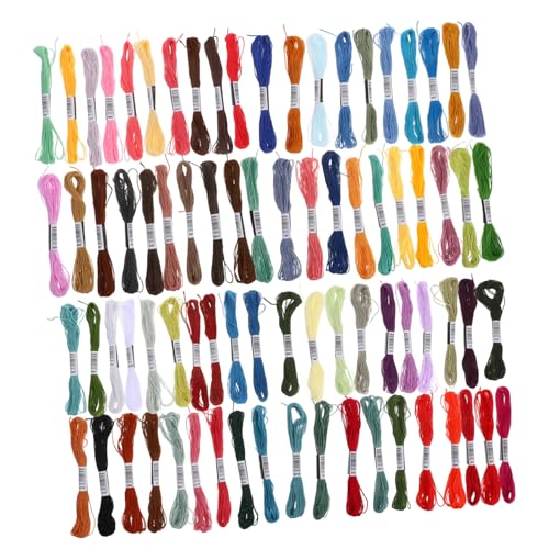 Housoutil Farben Stickgarn Set Farbenfrohes Stickgarn für Kreuzstich und DIY Armband für Handarbeiten Anfänger und Profis Geeignet Vielseitig Einsetzbar Housoutil Farben Stickgarn Set Farbenfrohes Stickgarn für Kreuzstich und DIY Armband für Handarbeiten Anfänger und Profis Geeignet Vielseitig Einsetzbar von Housoutil