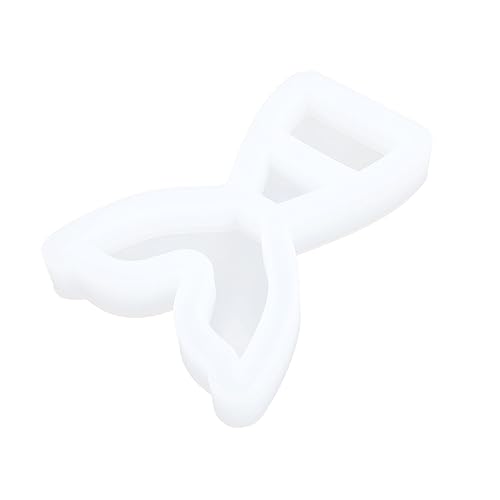 Housoutil Fishtail Aufbewahrungsbox Silikonform Epoxidharz Gießform für Schmuckorganizer Einfach zu Reinigen für Ringe Ohrringe und Kleine Gegenstände Kreative Diy Silikonform für Designs von Housoutil