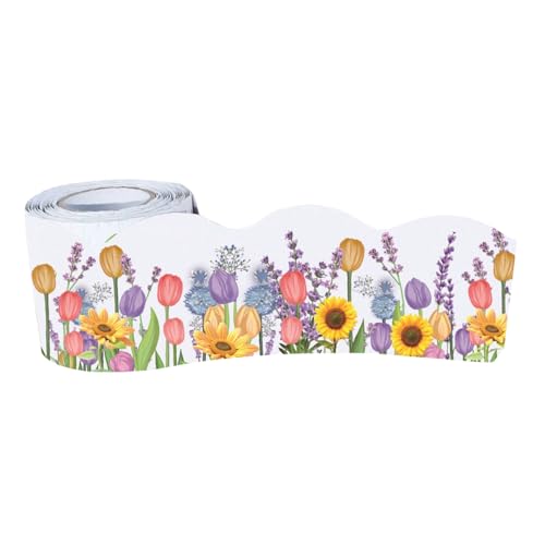 Housoutil Frühlingshafte Tulpen-pinnwand-bordüre Peel-and-stick Gewellte Blütenkante für Klassenzimmer Whiteboard Kork Kreidetafeln Dekorative Schulbordüre Housoutil Frühlingshafte Tulpen-pinnwand-bordüre Peel-and-stick Gewellte Blütenkante für Klassenzimmer Whiteboard Kork Kreidetafeln Dekorative Schulbordüre von Housoutil
