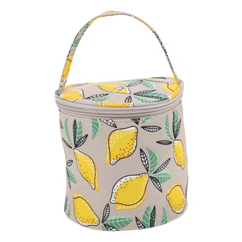 Housoutil Gestrickte Aufbewahrungstasche Groß Häkeln Strick -nadelorganisator Arbeiten Aufbewahrungstasche Für Pullovernadeln Stricktasche Tragbarer Häkel-organizer Bag Organizer Vlies von Housoutil