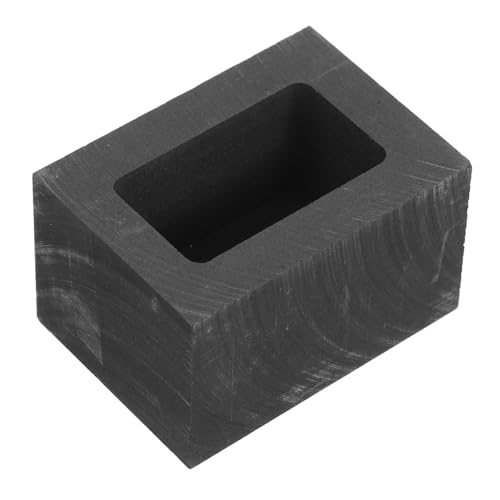 Housoutil Graphit Tiegel Form Für Verfeinerung Graphitform Gießform Schmelzen Barren Barfenformen Pelletform Gussformen Schmelzer Schmelztiegelofen Schmuckbirnenform Goldform Schwarz von Housoutil