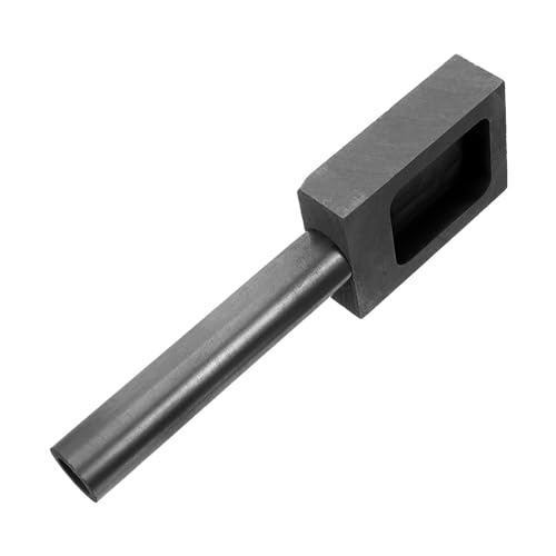 Housoutil Graphit -schimmel -tiegelguss Ingotform Schmelzform Formguss Silbermindestform Graphittank Gießerei Graphitformen Tontiegel Schmelztiegel Barren Labor-graphittiegel Schwarz von Housoutil