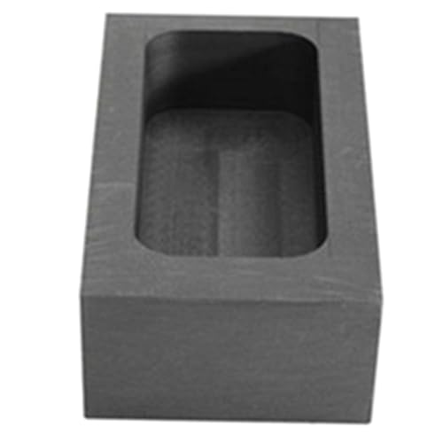 Housoutil Graphittiegel Graphitform Tiegelformen Schmelzformmaterial Schmelzen Raffinieren Hochreine Graphitform Mit Hoher Dichte Graphitbarrenform Für Gießereiformguss Schwarz von Housoutil
