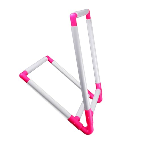 Housoutil Großer PVC Stickrahmen Ständer für Tisch Ergonomischer Freihändiger Nährahmen für Kreuzstich und Quiltprojekte Stabiler Benutzerfreundlicher Tischrahmen für Handarbeiten von Housoutil