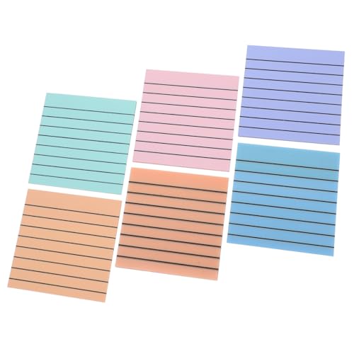 Housoutil Haftnotiz Memo-Sticker selbstklebende Notizblöcke Schreiben von Pads Schulklebestreifen praktische Notizblöcke selbstklebende Memo-Aufkleber Papier Housoutil Haftnotiz Memo-Sticker selbstklebende Notizblöcke Schreiben von Pads Schulklebestreifen praktische Notizblöcke selbstklebende Memo-Aufkleber Papier von Housoutil