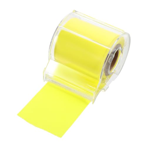 Housoutil Haftnotizen Registerkarten Pastell groß transparent Markierungen Federmäppchen aufkleberpapier büroartikel Notizzettel tragbare Notizblöcke dekorativer Memo-Aufkleber Abs Yellow Housoutil Haftnotizen Registerkarten Pastell groß transparent Markierungen Federmäppchen aufkleberpapier büroartikel Notizzettel tragbare Notizblöcke dekorativer Memo-Aufkleber Abs Yellow von Housoutil