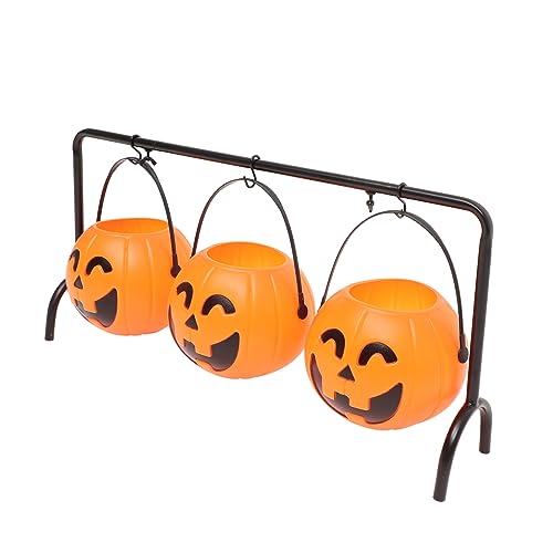 Housoutil Halloween Kürbis Süßigkeiten Eimer Set mit Griff Teilig Leichtes Party Geschenkbehälter für Snacks Früchte Geschenkaufbewahrung Dekorativ und Praktisch für Halloween Fest und Housoutil Halloween Kürbis Süßigkeiten Eimer Set mit Griff Teilig Leichtes Party Geschenkbehälter für Snacks Früchte Geschenkaufbewahrung Dekorativ und Praktisch für Halloween Fest und von Housoutil