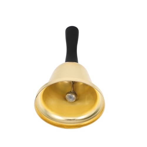Housoutil Handglocke aus Edelstahl Weihnachtsmann-Glocken Weihnachts-Sankt-Glocke Klassenglocke für Lehrer Tischklingel Glocken rufen Abendessenglocke Rostfreier Stahl Golden Housoutil Handglocke aus Edelstahl Weihnachtsmann-Glocken Weihnachts-Sankt-Glocke Klassenglocke für Lehrer Tischklingel Glocken rufen Abendessenglocke Rostfreier Stahl Golden von Housoutil