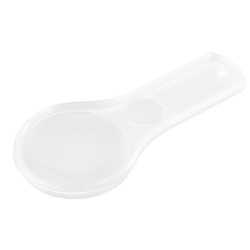 Housoutil Handlupe Handheld -Lupe Leser groß voll Vergrößerung Senioren Kleinkind erkunden Lupe tragbare Kinderlupe Schulmaterial für Lupen Lupe für Bulk-Lupe Acryl Transparent von Housoutil