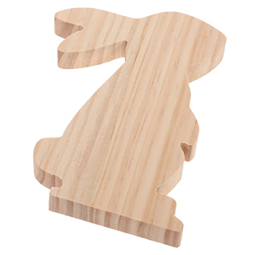Housoutil Hasenschmuck aus Holz Holzhasen Dekoration Osterhasen Dekoration Osterdeko Holzfigur Holzosterdekoration Holzosterhase Ohren Kaninchen Dekorativ Osterausschnitte leere Holzscheiben Housoutil Hasenschmuck aus Holz Holzhasen Dekoration Osterhasen Dekoration Osterdeko Holzfigur Holzosterdekoration Holzosterhase Ohren Kaninchen Dekorativ Osterausschnitte leere Holzscheiben von Housoutil