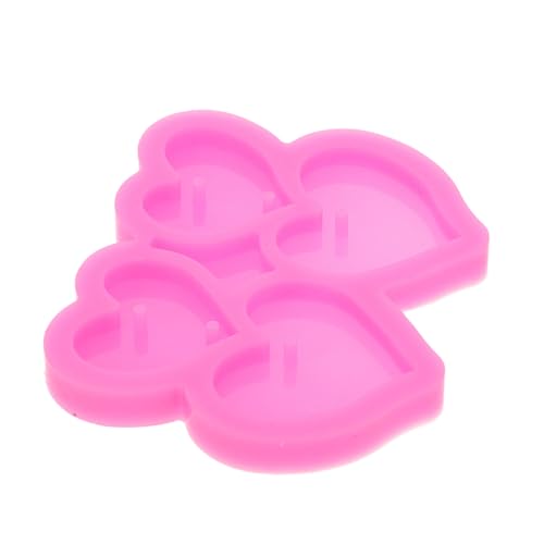 Housoutil Herzförmige Silikonform mit Loch für DIY Schmuckherstellung Vielseitige Epoxidharz und Resin Schlüsselanhänger und Ohrring Gießform Wiederverwendbar Präzise Details Housoutil Herzförmige Silikonform mit Loch für DIY Schmuckherstellung Vielseitige Epoxidharz und Resin Schlüsselanhänger und Ohrring Gießform Wiederverwendbar Präzise Details von Housoutil
