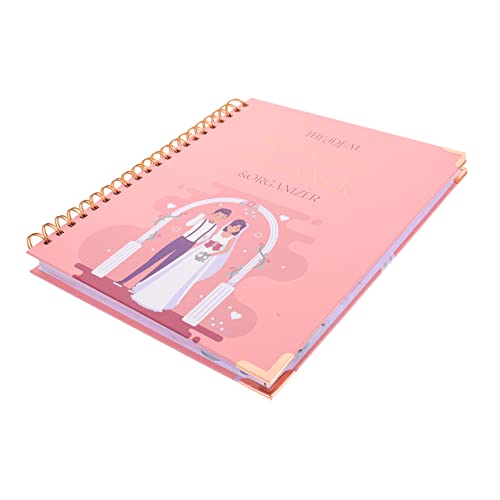 Housoutil Hochzeitsplaner Notizbuch im Romantischen Cartoon Design Hochwertiger Organizer für Verlobung und Hochzeit Erinnerungsbuch für Besondere Perfektes für Zukünftige Bräute Housoutil Hochzeitsplaner Notizbuch im Romantischen Cartoon Design Hochwertiger Organizer für Verlobung und Hochzeit Erinnerungsbuch für Besondere Perfektes für Zukünftige Bräute von Housoutil