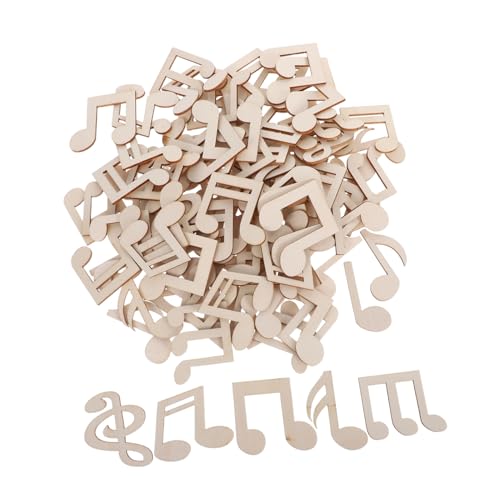 Housoutil Holz Musiknoten Bastelset Unfertige Musikholzstücke Robust für DIY Graffiti Malspaß Kreative Holzformen Hohe Noten für Künstler und Bastelprojekte Housoutil Holz Musiknoten Bastelset Unfertige Musikholzstücke Robust für DIY Graffiti Malspaß Kreative Holzformen Hohe Noten für Künstler und Bastelprojekte von Housoutil