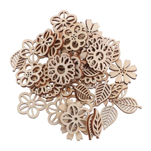 Housoutil Holzformen Blumen und Unbearbeitete Holzstreifen zum Bemalen DIY Bastelsets Kreative Holzdekoration für Scrapbooking und Lernprojekte Housoutil Holzformen Blumen und Unbearbeitete Holzstreifen zum Bemalen DIY Bastelsets Kreative Holzdekoration für Scrapbooking und Lernprojekte von Housoutil