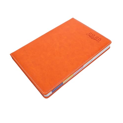 Housoutil Jahresplaner Notizbuch mit PU Einband Täglicher Akademischer Organizer Leichtes Langlebiges Notizheft für Büro Schule und Reisen Glattes Housoutil Jahresplaner Notizbuch mit PU Einband Täglicher Akademischer Organizer Leichtes Langlebiges Notizheft für Büro Schule und Reisen Glattes von Housoutil