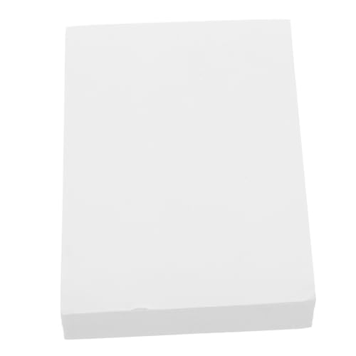Housoutil Japanisches Reispapier Memo -pad Server-notizblöcke Leere Papierblöcke Schreiben Von Pads Lehrer -notizblock Notizbilder Kleines Notizblock Kleiner Notizblock Notizpolster Weiß von Housoutil