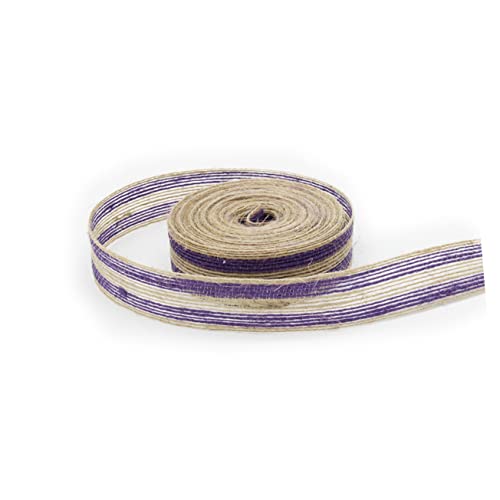 Housoutil Jute Gurtband Sackleinen Banner Brautbasteln Gastgeschenk Bastelband Sackleinen Tischläufer Bänder Party Und Duschverpackung Hochzeitsstoffdekorationen Gast von Housoutil