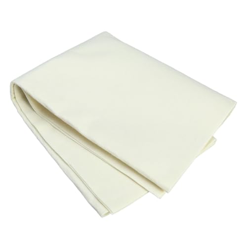Housoutil Kalligrafie-filzmatte Kalligraphie-zeichenmatte Kalligrafie-wollfilzmatte Malmatte Zeichenfilzmatte Chinesisches Kalligrafie-tuch Weiß von Housoutil