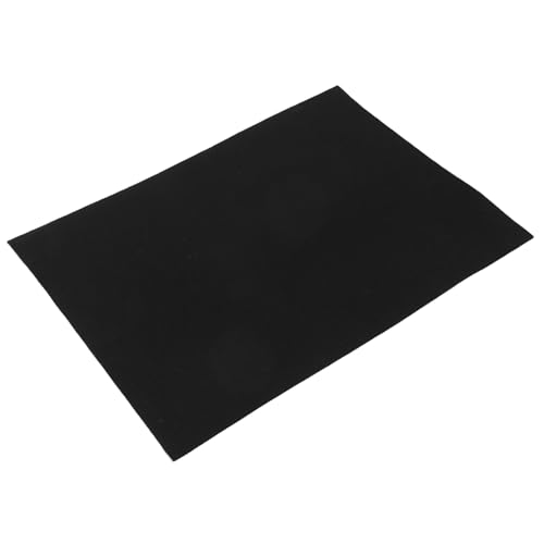 Housoutil Kalligraphie- und Malfilzblock leuchttafel zum beschriften tischunterlage tischpolster Malerei Kalligrafie-Filzmatte Büro Zeichenfilzmatte praktische Filzunterlage gefühlt Black von Housoutil