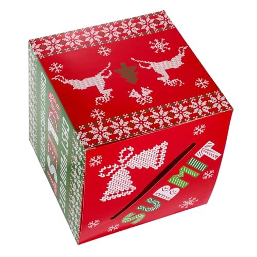 Housoutil Kasten -Box Wahlurnen Tombola-Losbehälter Kästen für Tombola-Tickets Papier von Housoutil